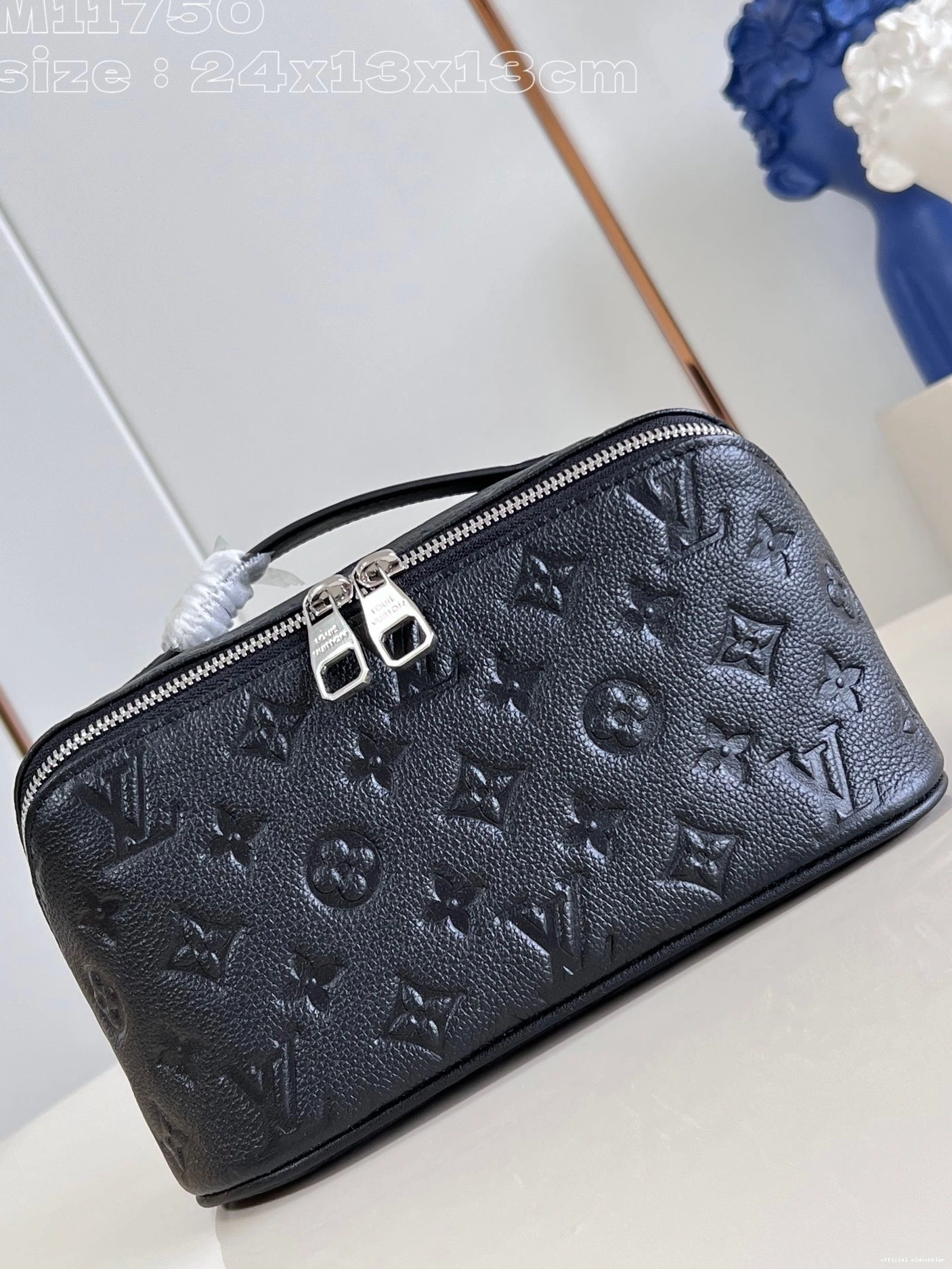 Official oldcobbler VUITTON LOUIS TOILETRY BAG-24*13*13CM 0718